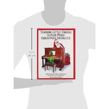 Teaching Little Fingers to Play More Christmas Favorites - Book Only: Mid-Elementary Piano Supplement