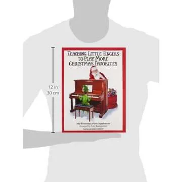 Teaching Little Fingers to Play More Christmas Favorites - Book Only: Mid-Elementary Piano Supplement