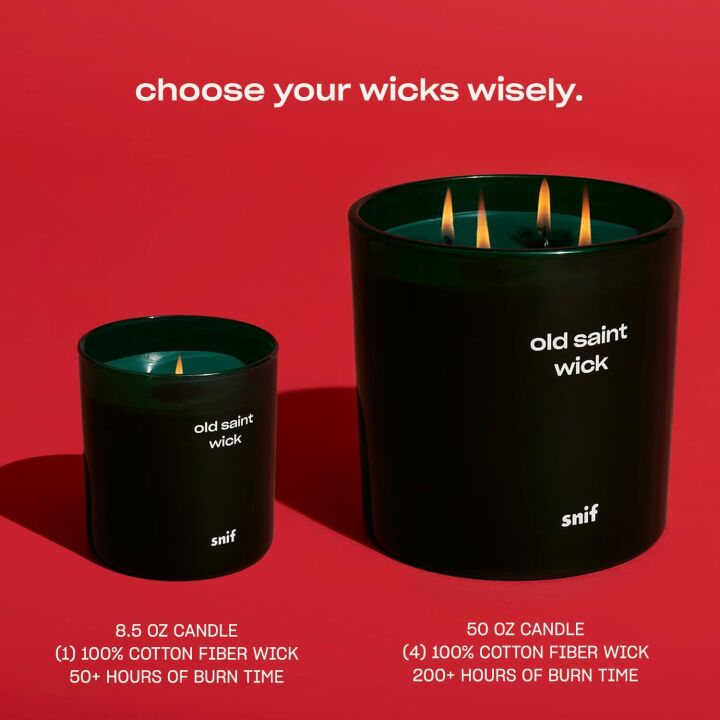 Christmas Candle with Pine and Apple Scent - 8.5oz