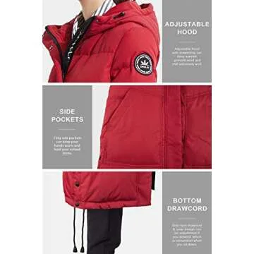 Orolay Women's Winter Down Coat for Ultimate Warmth