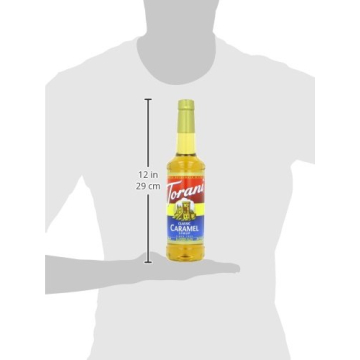 Torani Classic Caramel Syrup Pack of 4 for Coffee Lovers