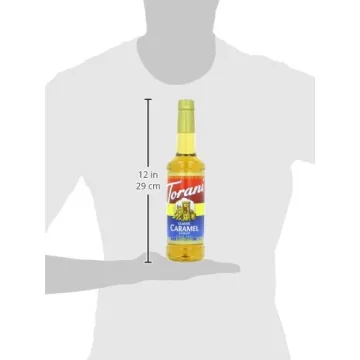 Torani Classic Caramel Syrup Pack of 4 for Coffee Lovers