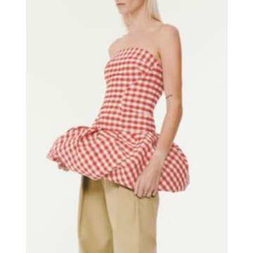 Women Peplum Tube Tops Strapless Ruffle Hem Bubble Bandeau Tops Sleeveless Off Shoulder Puffy Pleated Going Out Tops