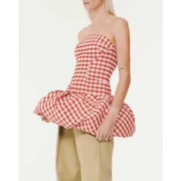 Women Peplum Tube Tops Strapless Ruffle Hem Bubble Bandeau Tops Sleeveless Off Shoulder Puffy Pleated Going Out Tops