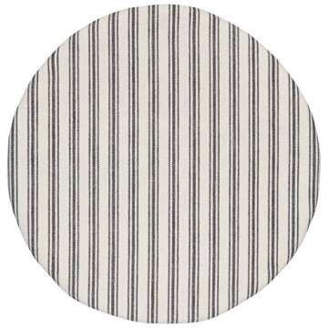 Now Designs Reusable Bowl Cover to Reduce Waste, Ticking Stripe - Large & Medium | Set of 2