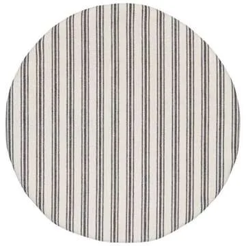 Now Designs Reusable Bowl Cover to Reduce Waste, Ticking Stripe - Large & Medium | Set of 2