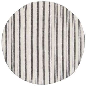 Now Designs Reusable Bowl Cover to Reduce Waste, Ticking Stripe - Large & Medium | Set of 2