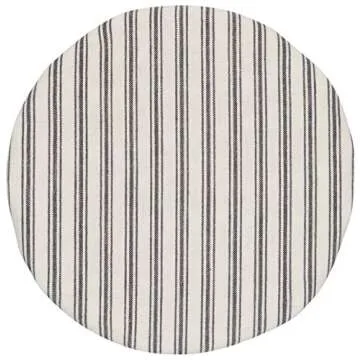 Now Designs Reusable Bowl Cover to Reduce Waste, Ticking Stripe - Large & Medium | Set of 2