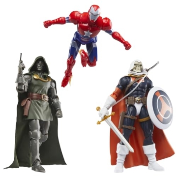 Marvel Legends Series The Cabal 85th Anniversary Action Figures - Taskmaster, Iron Patriot & Doctor ...