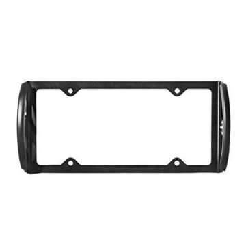 4Bumpers Duo - The Best Solid Steel License Plate Frame Parking Bumper Protector