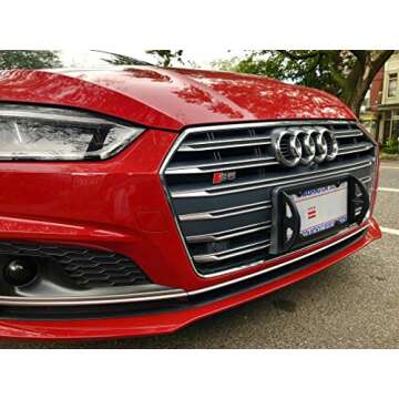 4Bumpers Duo - The Best Solid Steel License Plate Frame Parking Bumper Protector