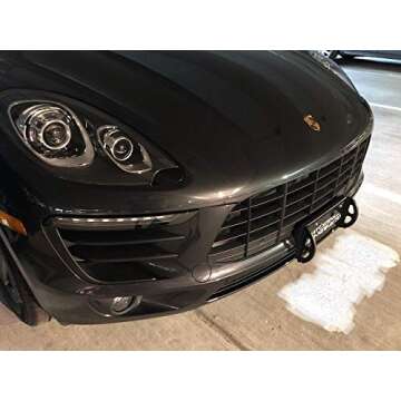 4Bumpers Duo - The Best Solid Steel License Plate Frame Parking Bumper Protector