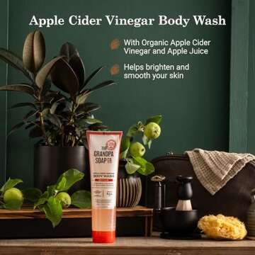 Revitalize Skin with Grandpa Soap Apple Cider Body Wash