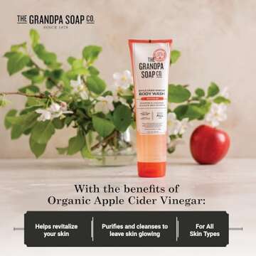 Revitalize Skin with Grandpa Soap Apple Cider Body Wash