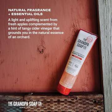 Revitalize Skin with Grandpa Soap Apple Cider Body Wash