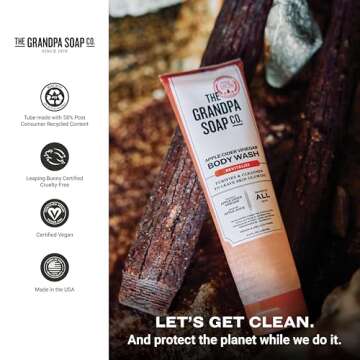 Revitalize Skin with Grandpa Soap Apple Cider Body Wash