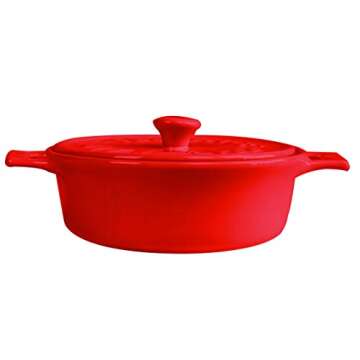 Gourmet du Village Ceramic Brie Baker - Perfect for Cheese Lovers