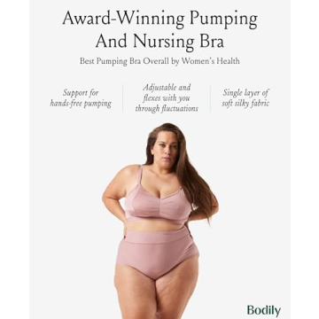 Bodily Do Anything Bra for Nursing & Pumping Comfort