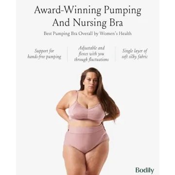 Bodily Do Anything Bra for Nursing & Pumping Comfort