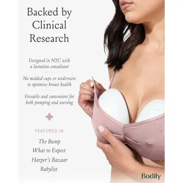 Bodily Do Anything Bra for Nursing & Pumping Comfort