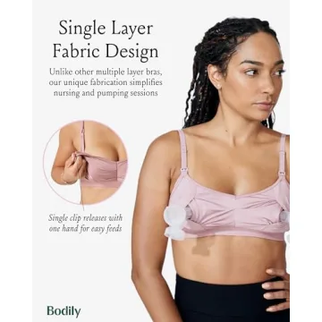 Bodily Do Anything Bra for Nursing & Pumping Comfort