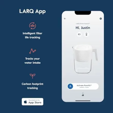 LARQ Pitcher PureVis 1.9L Self-Cleaning UV Filter