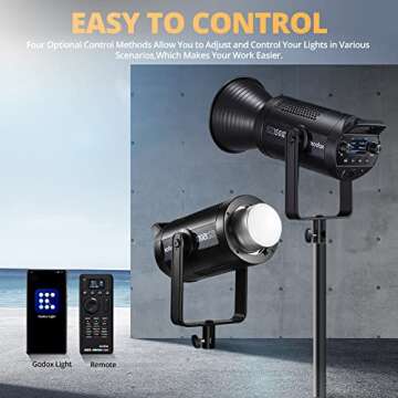 Godox SZ150R RGB Video Light with 37 Effects and App Control