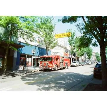 KODAK EKTAR H35N Half Frame Film Camera Bundle with Kodak Ultramax 400/24EXP 35mm Roll Film (Striped Green, Bundle)