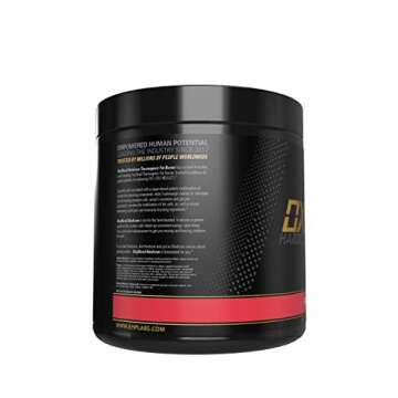 EHP Labs OxyShred Hardcore Pre Workout Powder - Super Dosed Energy Drink with L Glutamine & Acetyl L...