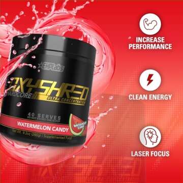 EHP Labs OxyShred Hardcore Pre Workout Powder - Energy Boost
