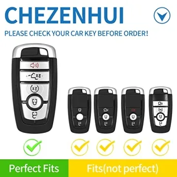 CHEZENHUI Ford Key Fob Cover - Stylish Protection