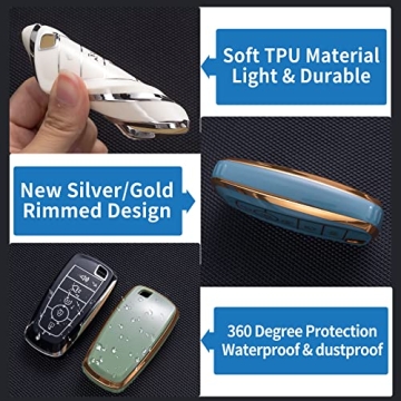 CHEZENHUI Ford Key Fob Cover - Stylish Protection
