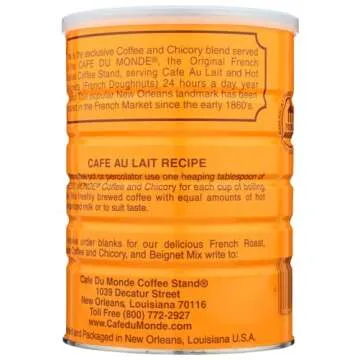 Cafe Du Monde Coffee with Chicory, 15-Ounce (Pack of 2)