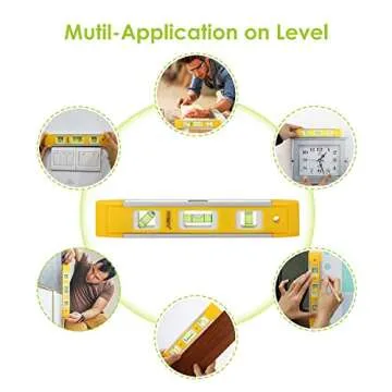 Picture Hanging Kit, Picture Frame Hanger Tool, 222 Pieces Heavy Duty Photo Hanger Accessories with Picture Hanging Wire, Hooks, Nails and Hanger Level