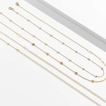 Bead Waist Chain Sequin Belly Chains Jewelry for Women Girls Summer Beach Bikini Accessories body jewelry for women(Gold)