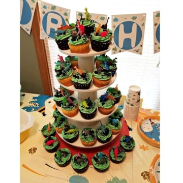 Glow in Dark Mini Dinosaur Toy Set for Kids Parties