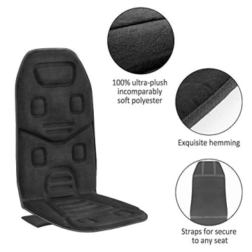 COMFIER Massage Seat Cushion with Heat 10 Vibration Motors