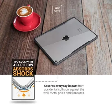 TineeOwl Ultra Slim Clear Case for iPad 9/8/7 - Lightweight Protection