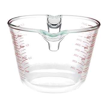 Amazon Basics Glass Measuring Cup with 8 Cup Capacity