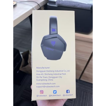 NUBWO N16 Gaming Headset with Noise Canceling Mic