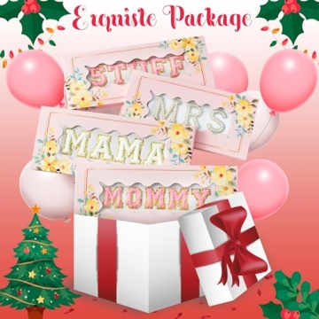 Y1tvei Bling Varsity Letter Makeup Bag for Women | Elegant & Durable