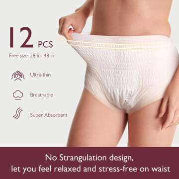 Momcozy Postpartum Recovery Essentials Kit, 19 PCS Labor Delivery Mom Care Set, Self-Absorbent Disposable Underwear Upside Down Peri Bottle Instant Ice Pads Cooling Foam Canvas Bag Kit