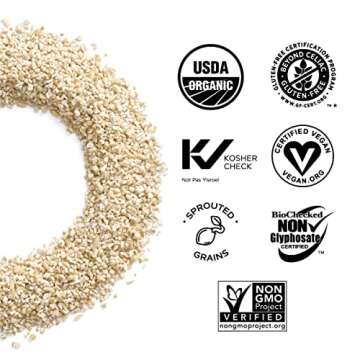 One Degree Organic Sprouted Steel Cut Oats - Gluten Free 24 oz 4 Pack