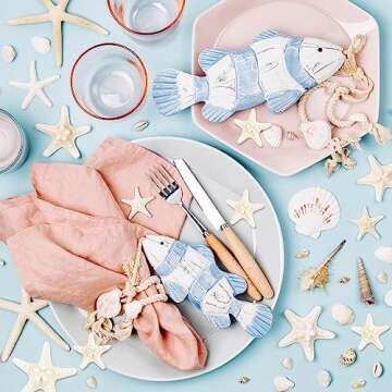 Jangostor 24 PCS Starfish, Mixed Starfish 1" to 2" and 2" to 3" Knobby Starfish Natural Seashells Starfish Perfect for Wedding Decor Beach Theme Party, Home Decorations, DIY Crafts, Fish Tank