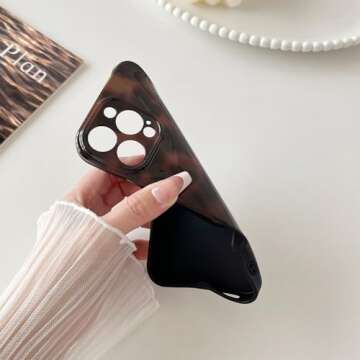 Stylish Huahuacase for iPhone 16 Pro Max, Chic Protection