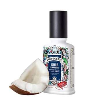 Poo-Pourri Coconut Freesia Citrus Toilet Spray 2 Fl Oz