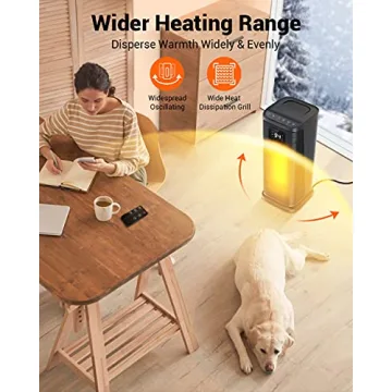 Quality Heating with KopBeau 1500W Oscillating Heater