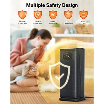 Quality Heating with KopBeau 1500W Oscillating Heater