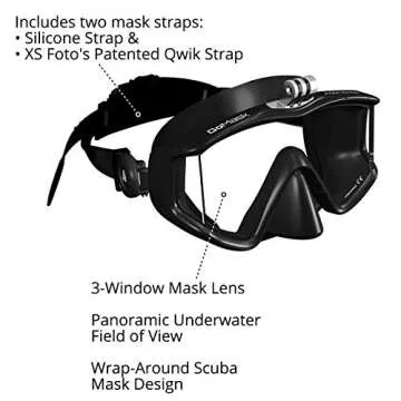 XS Foto Panorama Diving Mask with GoPro Mount