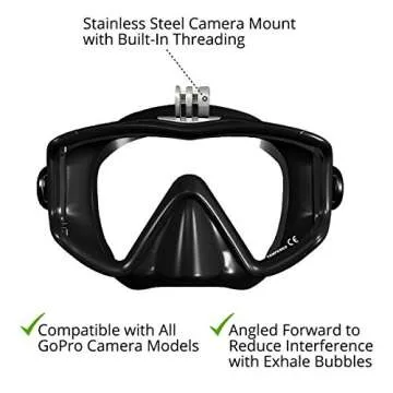 XS Foto Panorama Diving Mask with GoPro Mount